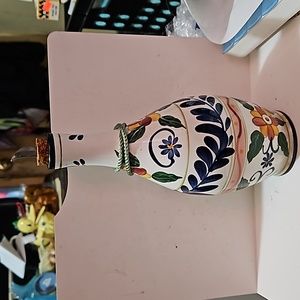 TALAVERA by Tabletops Unlimited, Oil Jar with pour spout